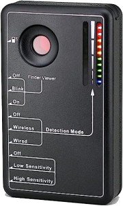 KJB RD-30 LawMate Pocket RF Detector, 3 Modes of Detections, Quickly Finds Hidden Cameras Using The Hidden Camrea Lens Finder, Can Detected Wired Cameras, Low and High Sensitivity