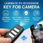 Lawmate™ PV-RC200HDW Lawmate™ WiFi Enabled Keychain Video Camera: 1080P Covert Surveillance & Remote Control