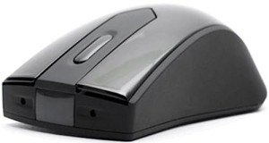 KJB DVR262 Wireless Mouse Style DVR, 5MP Sensor 720P HD Video Quality, 30fps Frame Rate, 66 Degrees AOV, PIR Sensor Recording for Motion, HD/VGA Resolution Selectable, Supports Up to 16G Memory Card