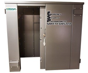 SR84X144G - Swisher ESP Safety Shelter 25 Person Private / 15 Person Business