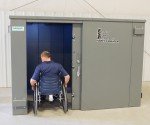 SR114x84G - Swisher Wheelchair Accessible ESP Safety Shelter 