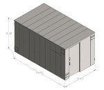 SR84X144G - Swisher ESP Safety Shelter 25 Person Private / 15 Person Business