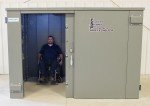 SR114x84G - Swisher Wheelchair Accessible ESP Safety Shelter 