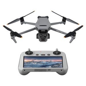 DJI Mavic 3 Pro with DJI RC, Flagship Triple-Camera Drone with 4/3 CMOS Hasselblad Camera, 43-Min Flight Time, 15km HD Video Transmission, FAA Remote ID Compliant, 4K Camera Drone for Adults