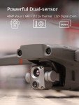 DJI Mavic 2 Enterprise Advanced - Compact Commercial Drone with Thermal and Zoom Dual-Camera, and Spotlight and Loudspeaker Attachments Built for Search & Rescue, Fire Fighting, Inspection, and More