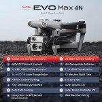 Autel Robotics EVO MAX 4N Drone, Starlight Night-Vision/Wide/Thermal/L~aser 4 Cameras in One UAV, A-Mesh 1.0, 720° Obstacle Avoidance, Triple Anti-Jamming, Hot-Swappable, 42 Mins, IP43, Autel SDK
