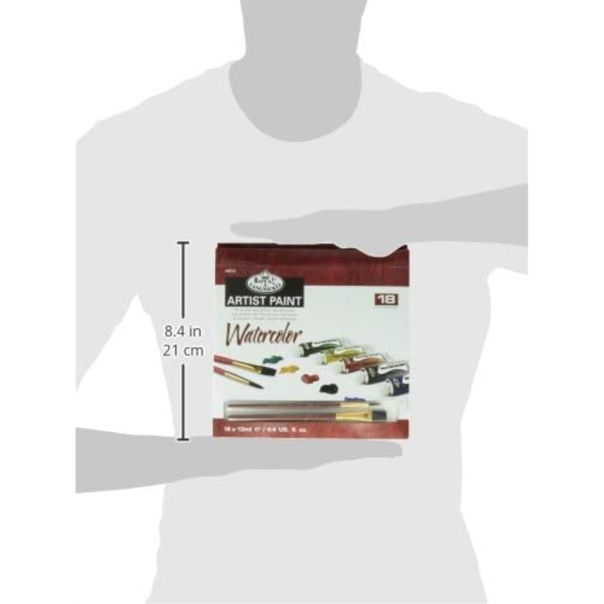 Royal & Langnickel 18-Color Watercolor Paint Set