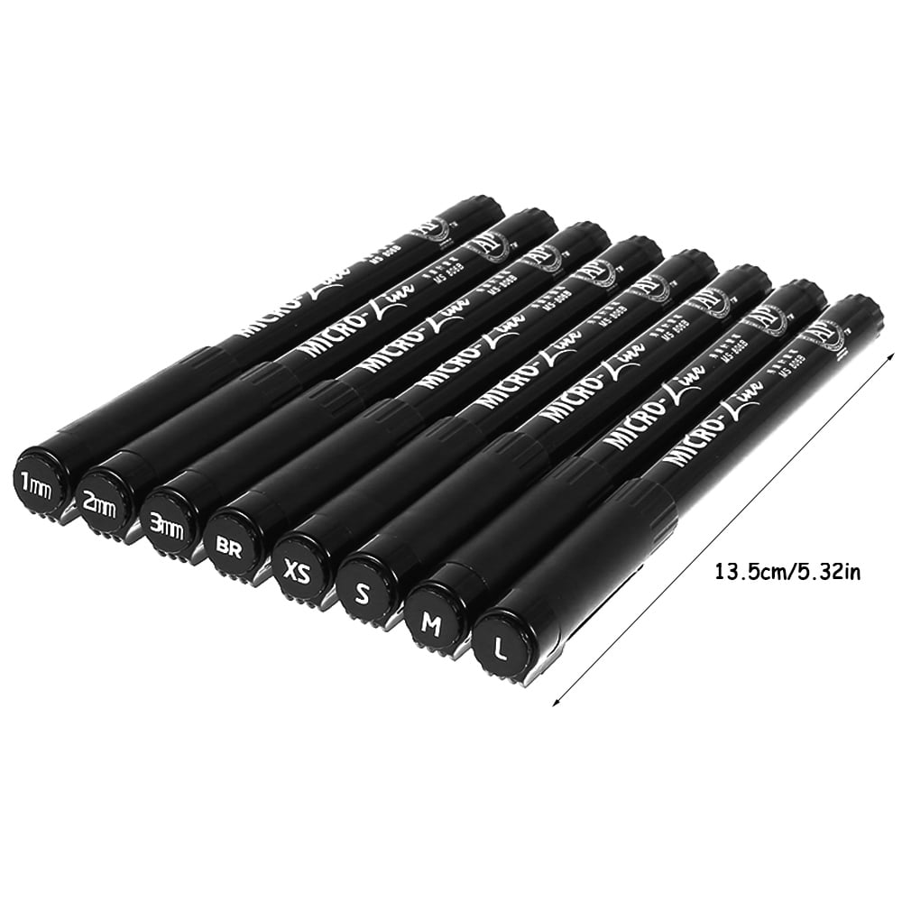 ODOMY 8-Piece Calligraphy Brush Marker Set