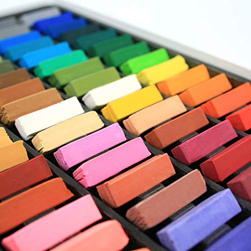 HA SHI Professional Pastel Chalk Set - 64 Colors