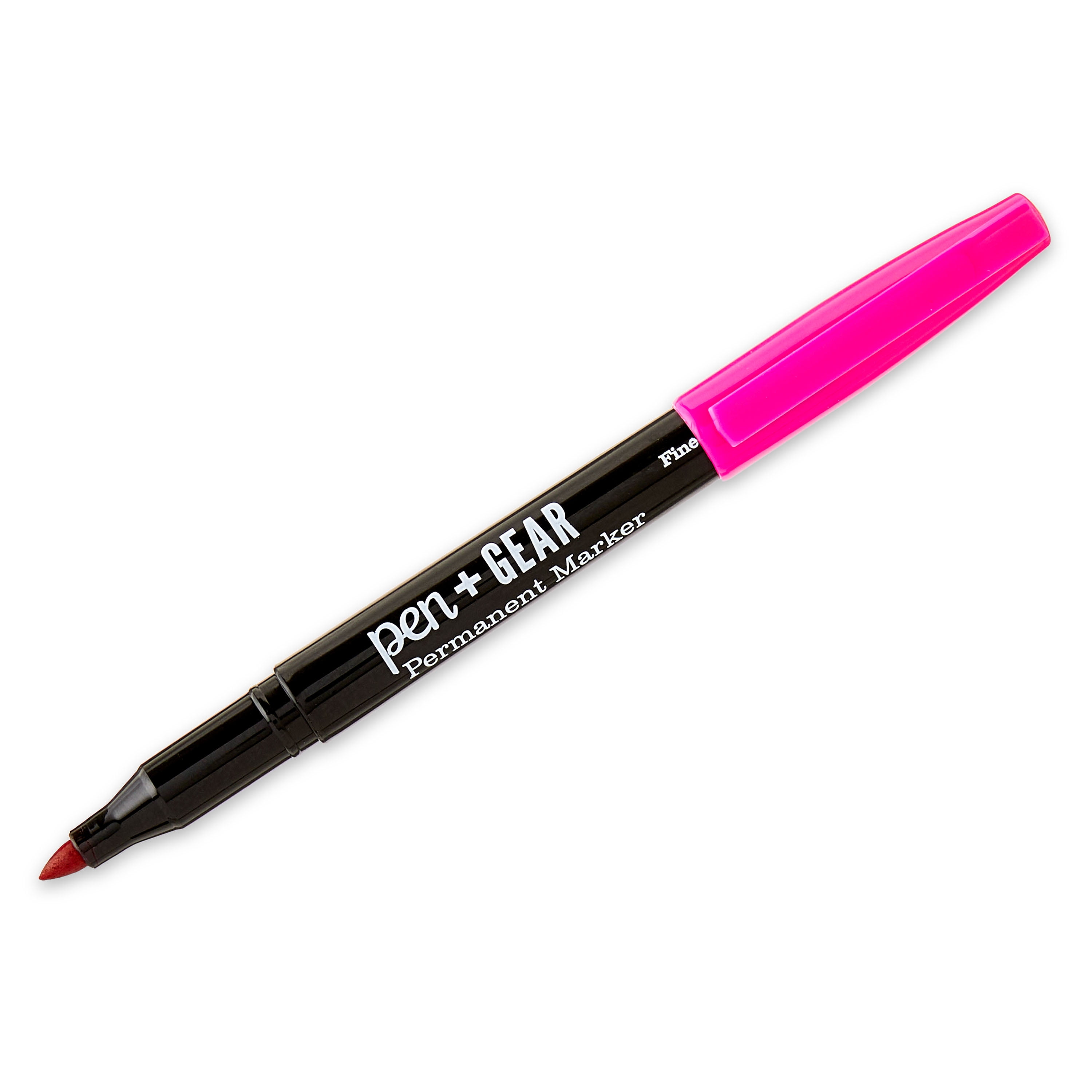 12-Pack Non-Toxic Assorted Permanent Markers