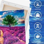 FIXSMITH 8-Pack Primed White Canvas Boards, 11x14 Inches