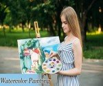 22 PCS Kids Paint Tray Palettes - Plastic Set