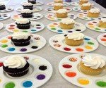 22 PCS Kids Paint Tray Palettes - Plastic Set
