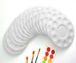 22 PCS Kids Paint Tray Palettes - Plastic Set