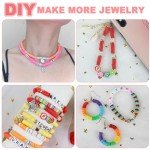 Redtwo Clay Beads Bracelet Making Kit for Girls