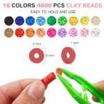 Redtwo Clay Beads Bracelet Making Kit for Girls