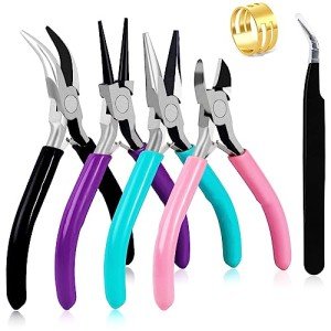 4-Pack Jewelry Making Pliers Tool Set