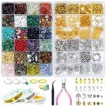 Crystal Beads Jewelry Making Kit for Adults