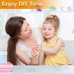 600 Pcs Assorted Crystal Beads for Jewelry Making