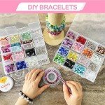 829 PCS Assorted Bracelet Making Kit for Girls