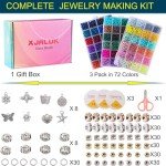 3000-Piece Crystal Glass Beads Bracelet Kit