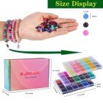 3000-Piece Crystal Glass Beads Bracelet Kit