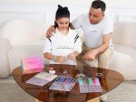 3000-Piece Crystal Glass Beads Bracelet Kit
