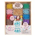 Wooden ABC Bead Kit for Kids' Crafts