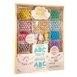 Wooden ABC Bead Kit for Kids' Crafts