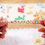 Wooden ABC Bead Kit for Kids' Crafts