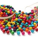 Colorful Wooden Beads for DIY Jewelry Making