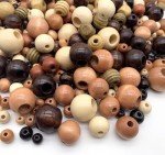 Assorted Wooden Beads for DIY Jewelry Projects