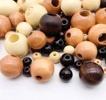 Assorted Wooden Beads for DIY Jewelry Projects