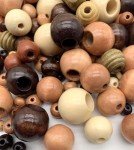 Assorted Wooden Beads for DIY Jewelry Projects