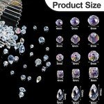1280 Assorted Crystal Rondelle Beads for DIY Jewelry