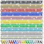 1200 PCS 8mm Rhinestone Spacer Beads for Jewelry