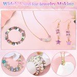 1200 PCS 8mm Rhinestone Spacer Beads for Jewelry