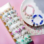 1200 Colorful 6mm Glass Beads for Crafts