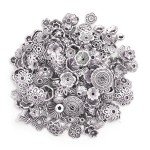 Bali Style Metal Bead Caps – 160-210pcs Set