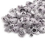 Bali Style Metal Bead Caps – 160-210pcs Set