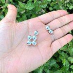 200 Silver-Plated 8mm Round Spacer Beads
