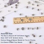 300Pcs Silver Antique Spacer Beads for DIY Jewelry