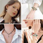 300Pcs Silver Antique Spacer Beads for DIY Jewelry