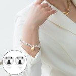 1500 Metallic Silver Spacer Beads for Jewelry Making