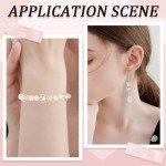 Silver Flower Bead Frames for DIY Jewelry Craft