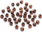 Antique Copper 5mm Round Spacer Beads for Jewelry