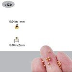 4800 Pieces Metal Spacer Beads for DIY Jewelry