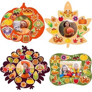 Thanksgiving Photo Frame Craft Kits for Kids