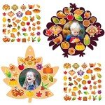Thanksgiving Photo Frame Craft Kits for Kids