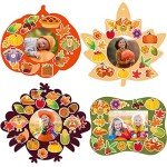 Thanksgiving Photo Frame Craft Kits for Kids